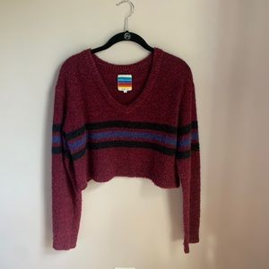 UNIF cropped sweater size medium